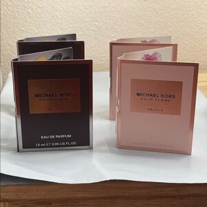His & Hers MK Travel/Sample Eau De Parfum Sprays-NEW